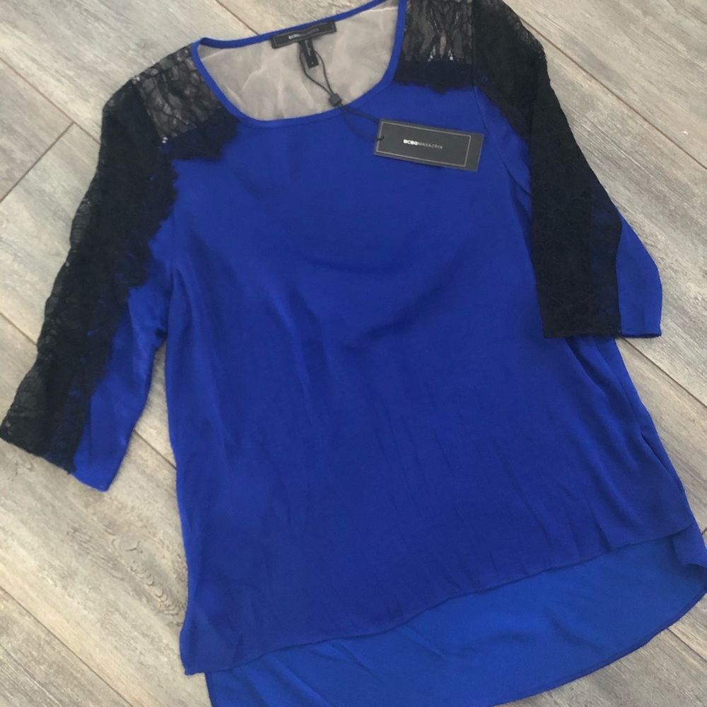 BCBG silk blouse